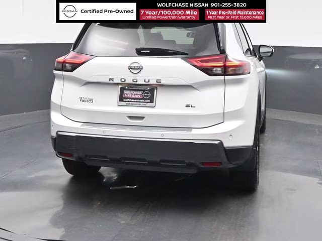 2025 Everest White Pearl Nissan Rogue SL FWD SUV