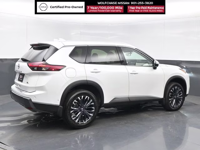 2025 Everest White Pearl Nissan Rogue SL FWD SUV