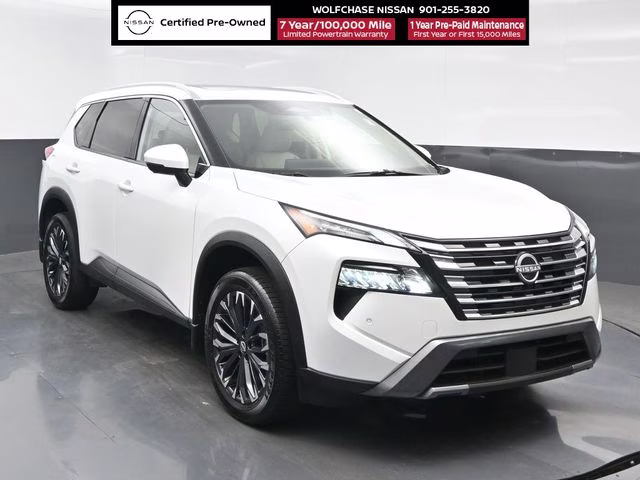 2025 Everest White Pearl Nissan Rogue SL FWD SUV