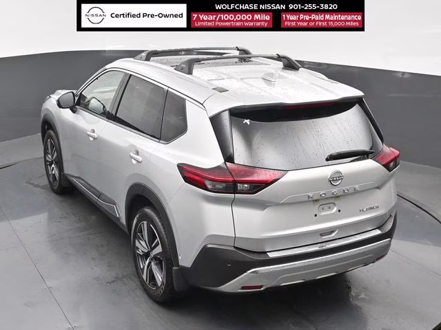 2023 Brilliant Silver Metallic Nissan Rogue Platinum FWD SUV