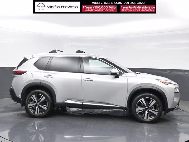 2023 Brilliant Silver Metallic Nissan Rogue Platinum FWD SUV