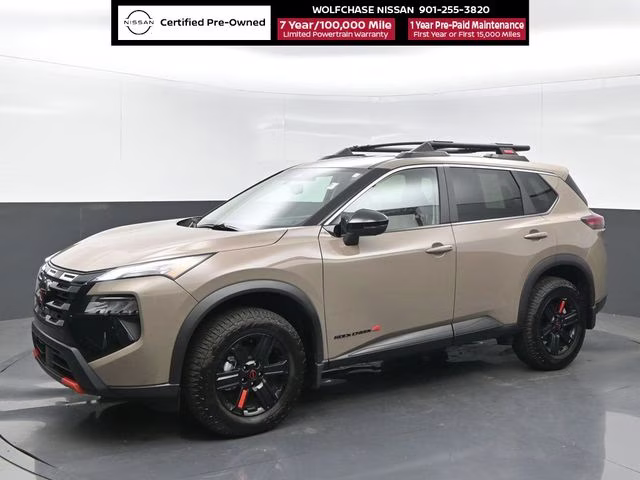 2025 Baja Storm Metallic Nissan Rogue Rock Creek AWD SUV
