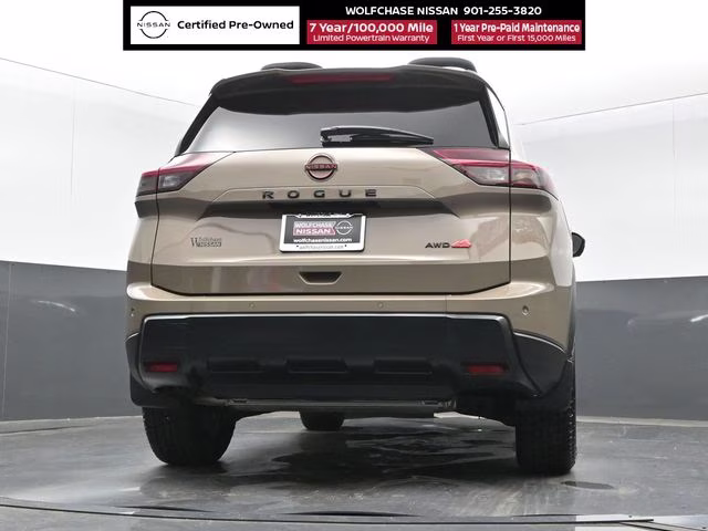 2025 Baja Storm Metallic Nissan Rogue Rock Creek AWD SUV