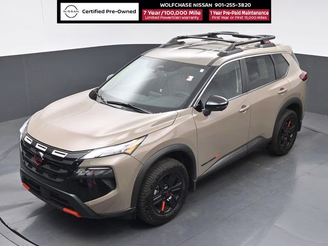 2025 Baja Storm Metallic Nissan Rogue Rock Creek AWD SUV