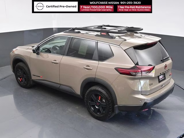 2025 Baja Storm Metallic Nissan Rogue Rock Creek AWD SUV