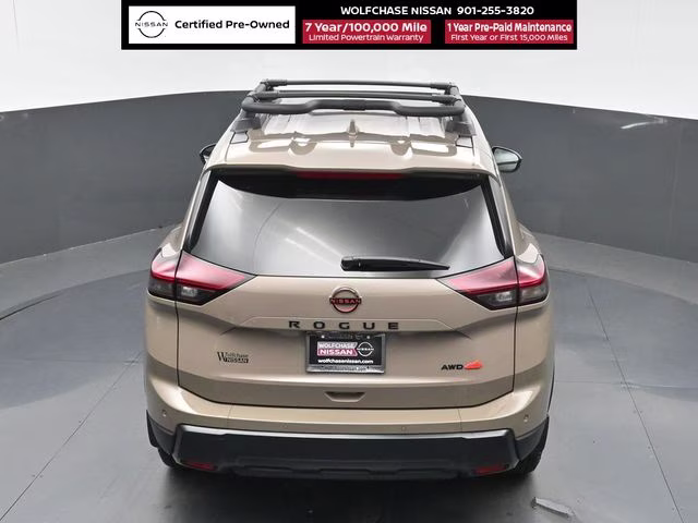 2025 Baja Storm Metallic Nissan Rogue Rock Creek AWD SUV