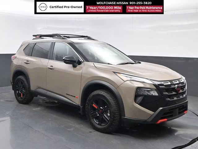2025 Baja Storm Metallic Nissan Rogue Rock Creek AWD SUV