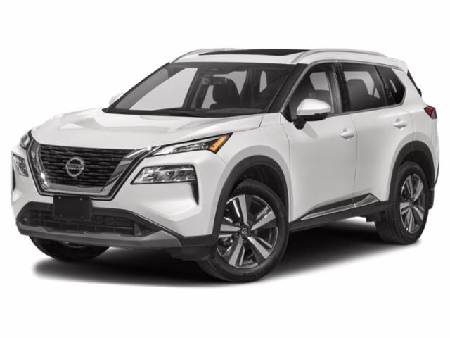 2023 Pearl White Tricoat Nissan Rogue SL AWD SUV