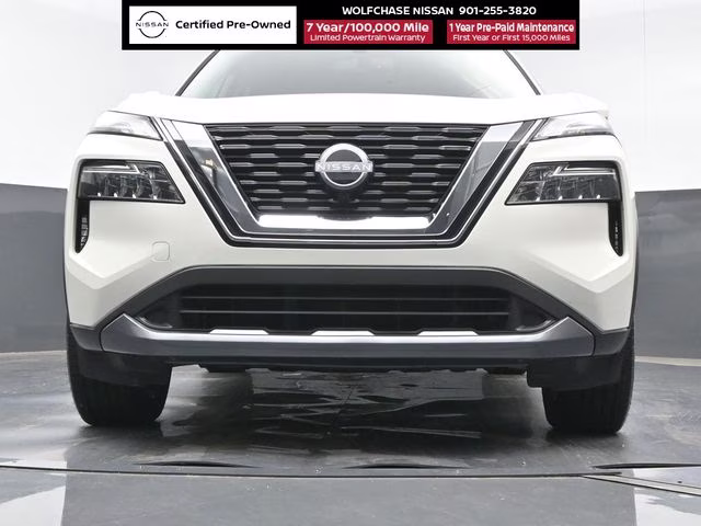 2023 Pearl White Tricoat Nissan Rogue SL AWD SUV