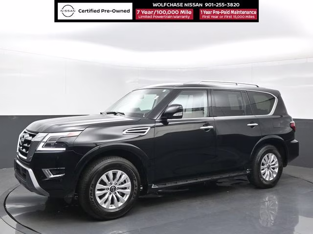 2024 Super Black Nissan Armada SV 4X4 SUV
