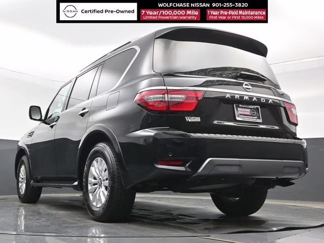 2024 Super Black Nissan Armada SV 4X4 SUV