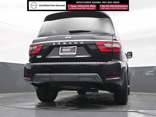 2024 Super Black Nissan Armada SV 4X4 SUV