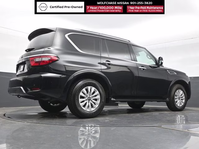 2024 Super Black Nissan Armada SV 4X4 SUV