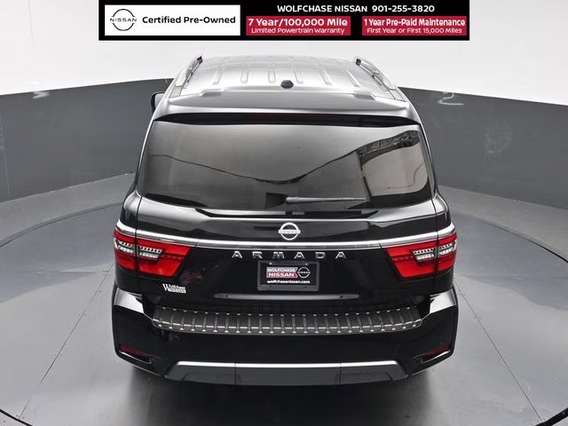 2024 Super Black Nissan Armada SV 4X4 SUV