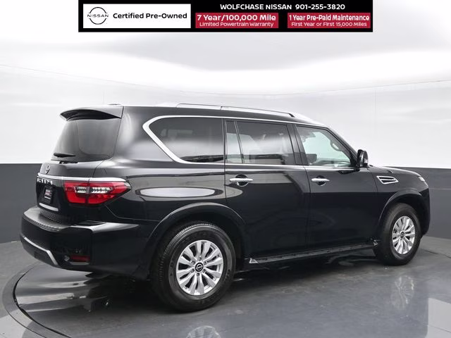 2024 Super Black Nissan Armada SV 4X4 SUV