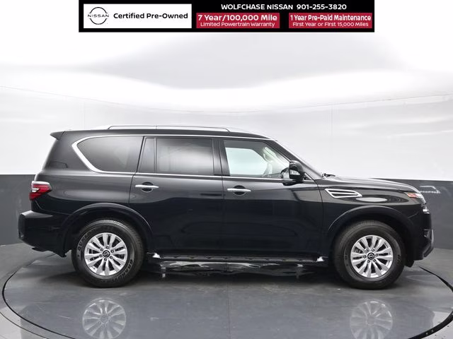 2024 Super Black Nissan Armada SV 4X4 SUV