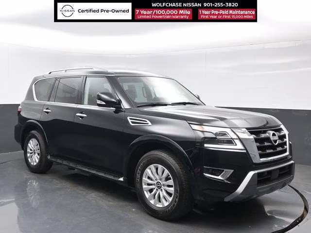 2024 Super Black Nissan Armada SV 4X4 SUV