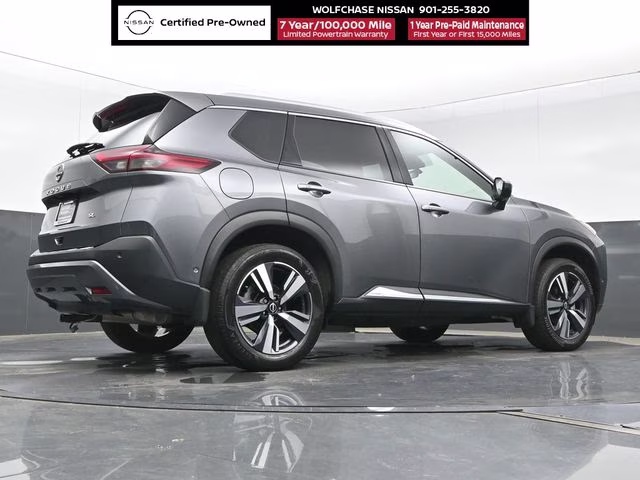 2023 Gun Metallic Nissan Rogue SL FWD SUV