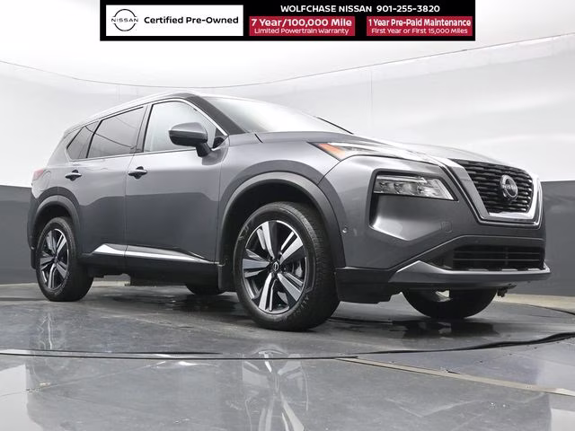 2023 Gun Metallic Nissan Rogue SL FWD SUV