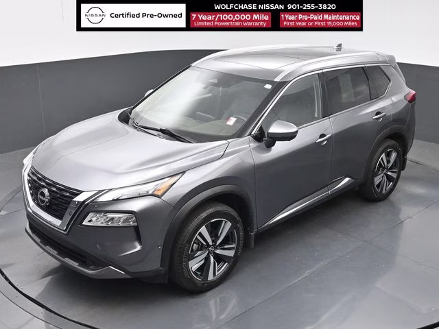 2023 Gun Metallic Nissan Rogue SL FWD SUV