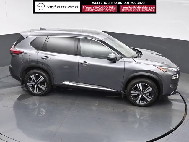 2023 Gun Metallic Nissan Rogue SL FWD SUV