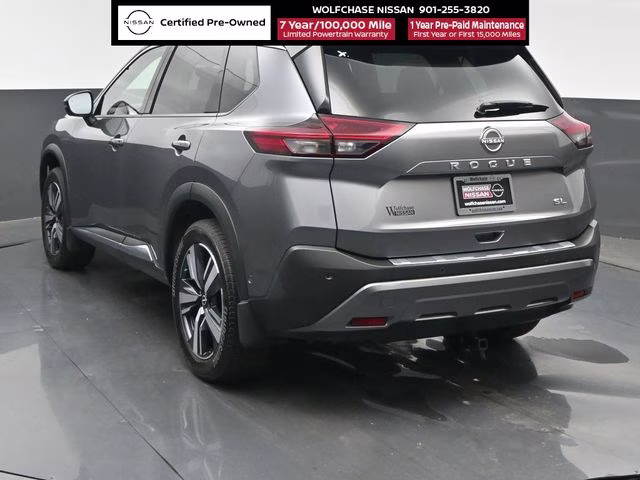 2023 Gun Metallic Nissan Rogue SL FWD SUV