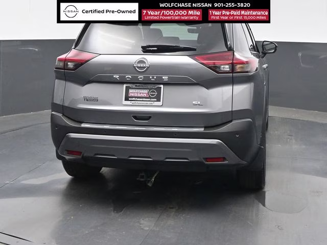 2023 Gun Metallic Nissan Rogue SL FWD SUV