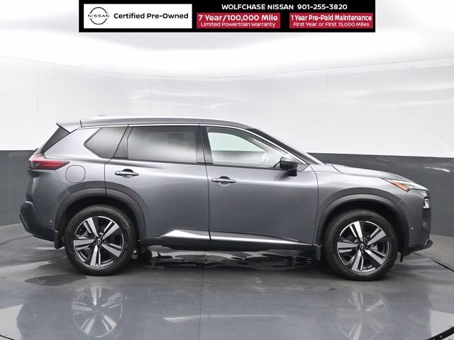 2023 Gun Metallic Nissan Rogue SL FWD SUV