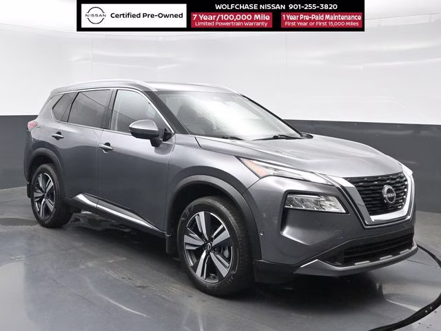 2023 Gun Metallic Nissan Rogue SL FWD SUV