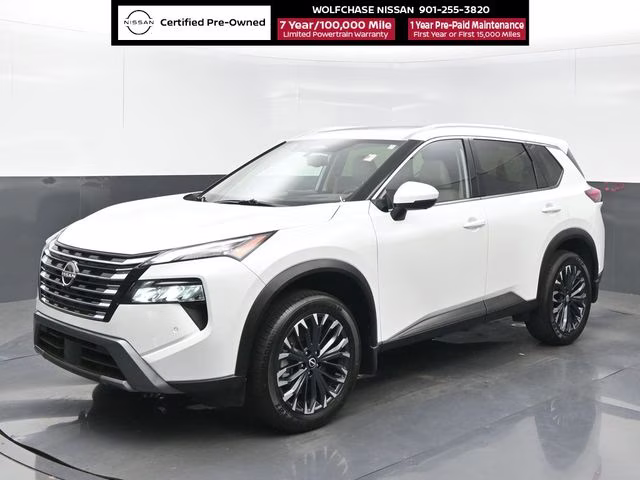 2025 Everest White Pearl Nissan Rogue SL FWD SUV