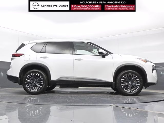 2025 Everest White Pearl Nissan Rogue SL FWD SUV