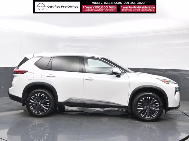 2025 Everest White Pearl Nissan Rogue SL FWD SUV
