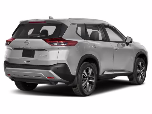 2023 Brilliant Silver Metallic Nissan Rogue Platinum FWD SUV