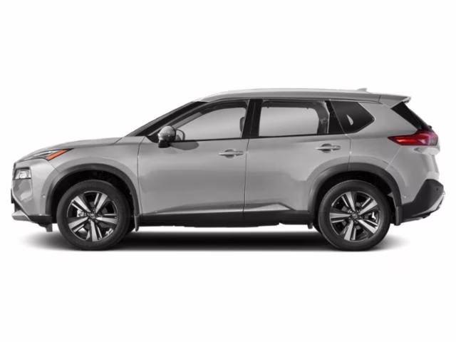 2023 Brilliant Silver Metallic Nissan Rogue Platinum FWD SUV