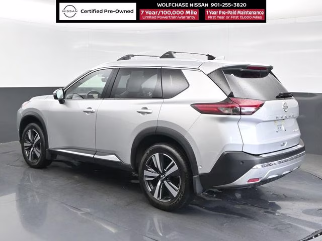 2023 Brilliant Silver Metallic Nissan Rogue Platinum FWD SUV
