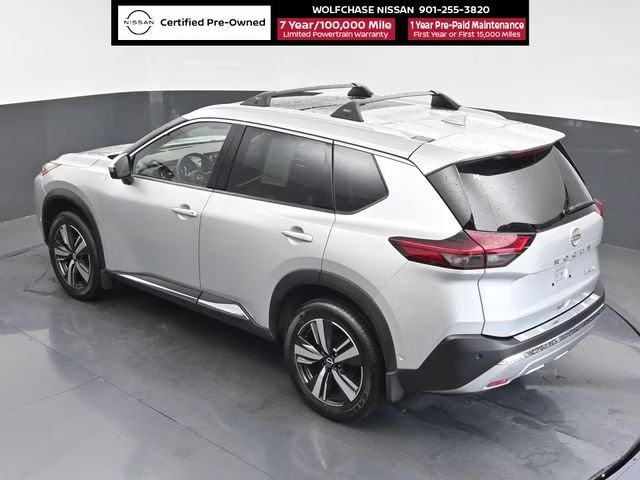 2023 Brilliant Silver Metallic Nissan Rogue Platinum FWD SUV