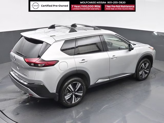 2023 Brilliant Silver Metallic Nissan Rogue Platinum FWD SUV