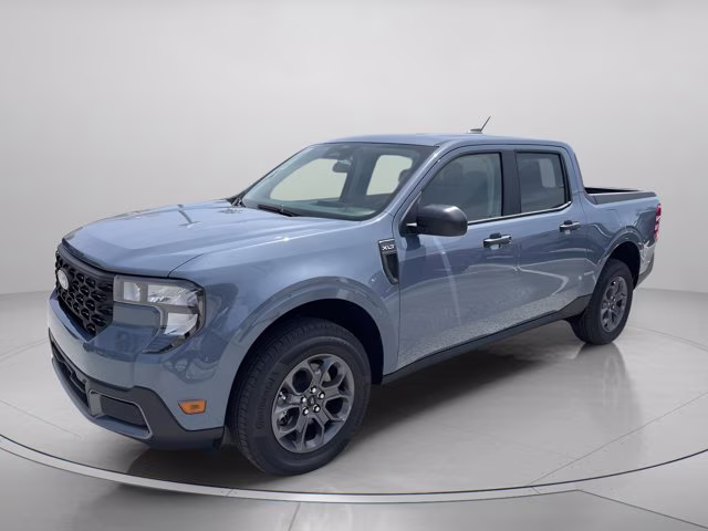 2026 Azure Gray Metallic Tri-Coat Ford Maverick XLT AWD Truck