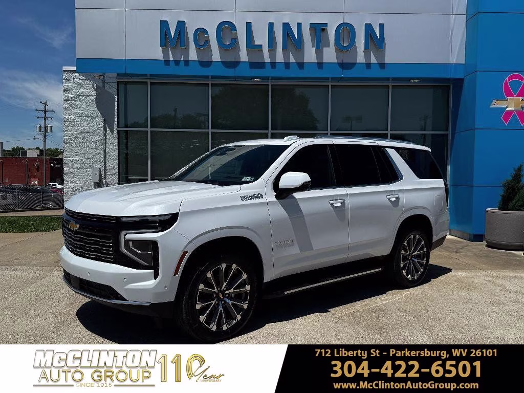 2026 Polar White Tricoat Chevrolet Tahoe High Country 4X4 SUV