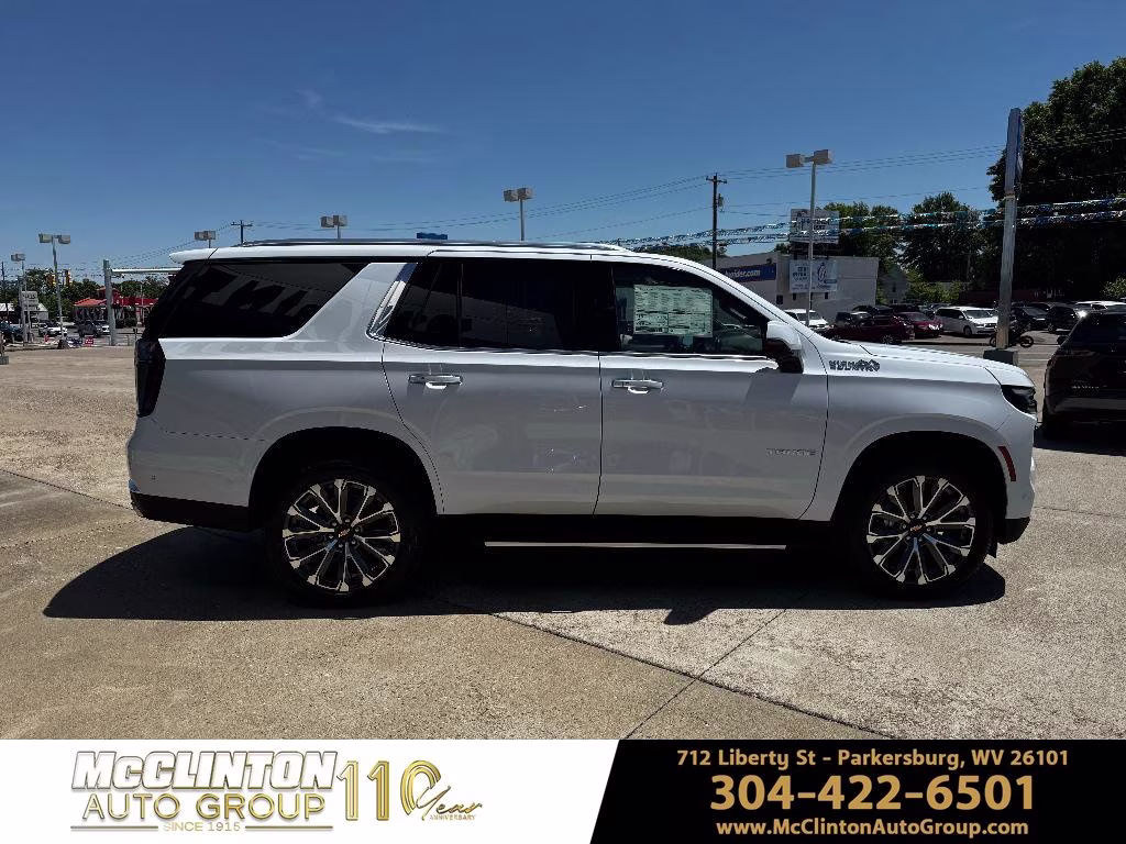 2026 Polar White Tricoat Chevrolet Tahoe High Country 4X4 SUV
