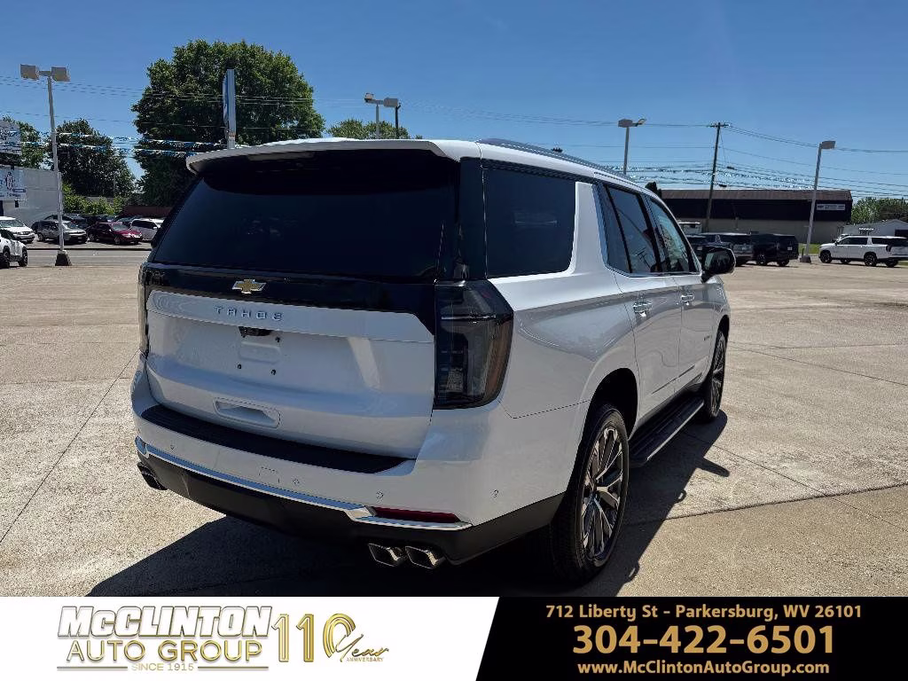2026 Polar White Tricoat Chevrolet Tahoe High Country 4X4 SUV