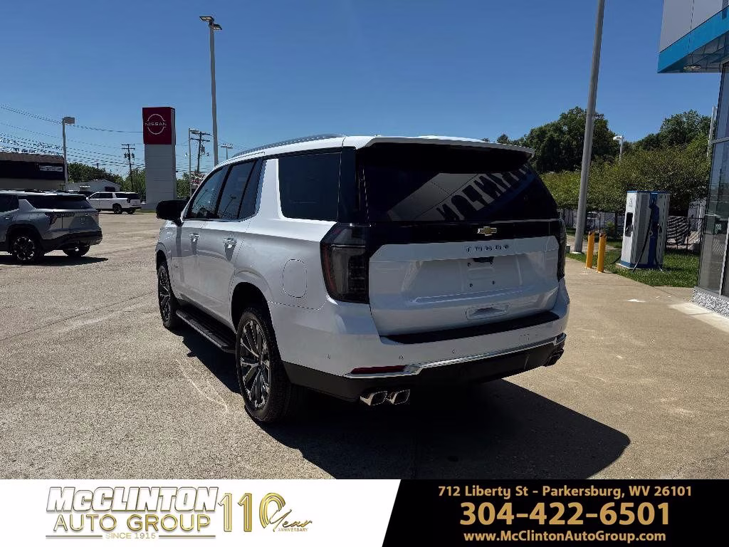 2026 Polar White Tricoat Chevrolet Tahoe High Country 4X4 SUV