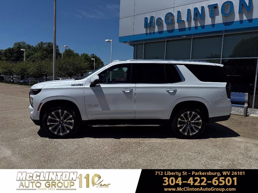 2026 Polar White Tricoat Chevrolet Tahoe High Country 4X4 SUV