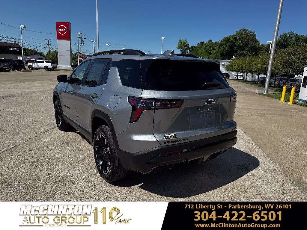 2026 Sterling Gray Metallic Chevrolet Equinox RS AWD SUV