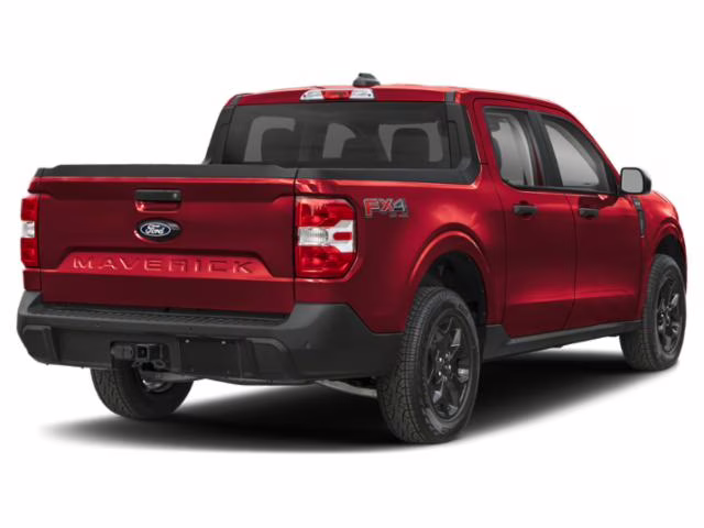 2026 Ruby Red Metallic Tinted Clearcoat Ford Maverick XLT AWD Truck