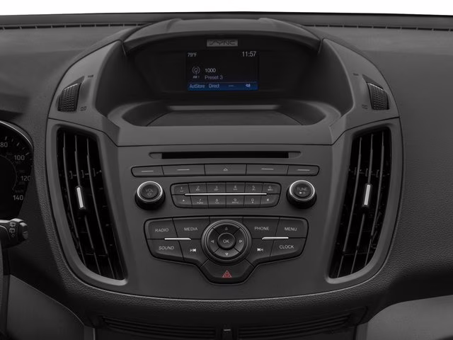 2017 White Gold Metallic Ford Escape S FWD SUV