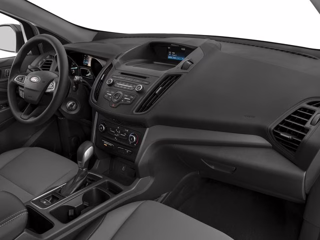 2017 White Gold Metallic Ford Escape S FWD SUV