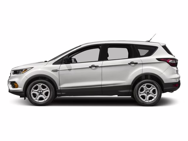 2017 White Gold Metallic Ford Escape S FWD SUV
