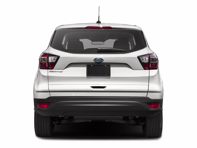 2017 White Gold Metallic Ford Escape S FWD SUV