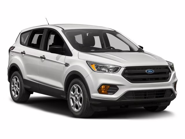 2017 White Gold Metallic Ford Escape S FWD SUV